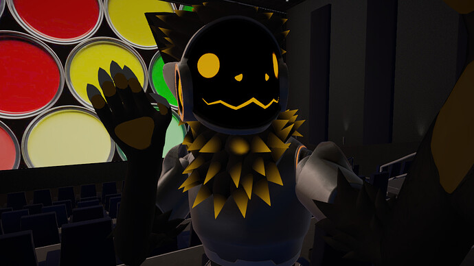 Selfie taken in Hypernex.Unity on an Android XR Headset